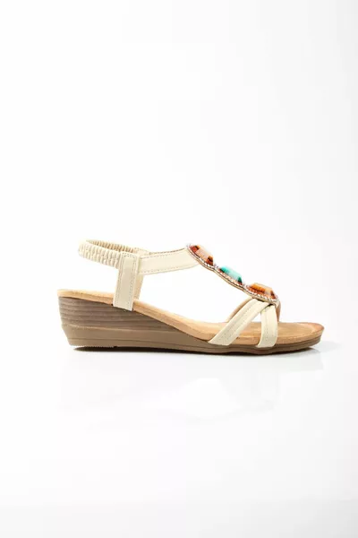  Beige sandalen voor dames