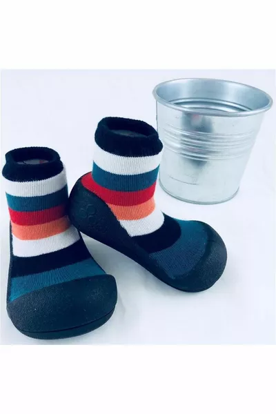 Rainbow Barefoot Ilk Adım Ayakkabısı (SİYAH) 