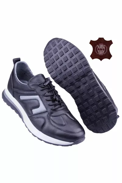 الداخلية الخارجية جلد طبيعي العظام مريحة جدا أحذية رجالية أنيقة