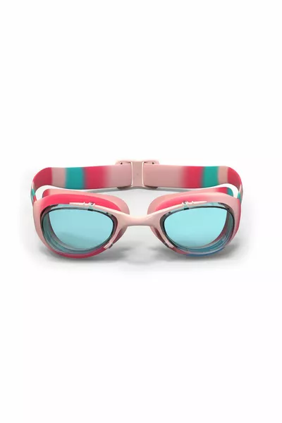 Children's Swimming Goggles - Pink/blue - Clear Lenses - Xbase