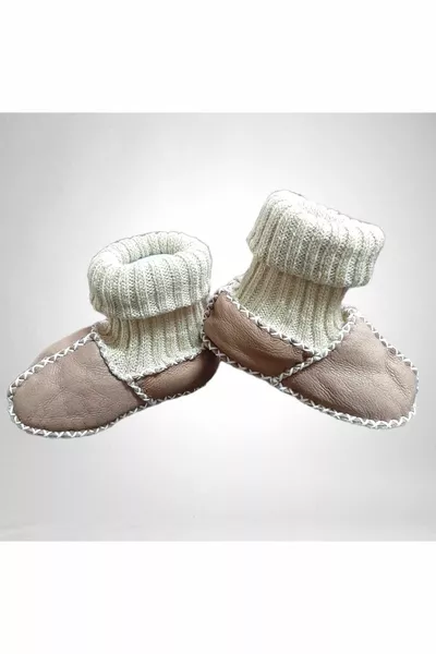 Baby % Leather Booties
