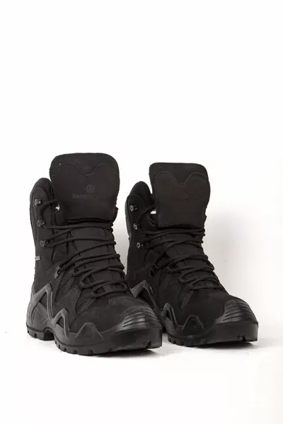   M Wasserdichte Herrenstiefel aus echtem Leder