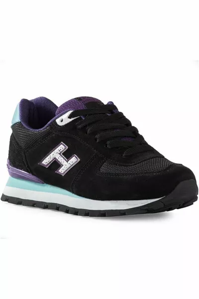 Peru Kadın Sneaker Günlük Spor Ayakkabı  Siyah Mor