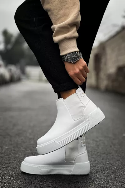  CRT هارماني أحذية رجالية أبيض