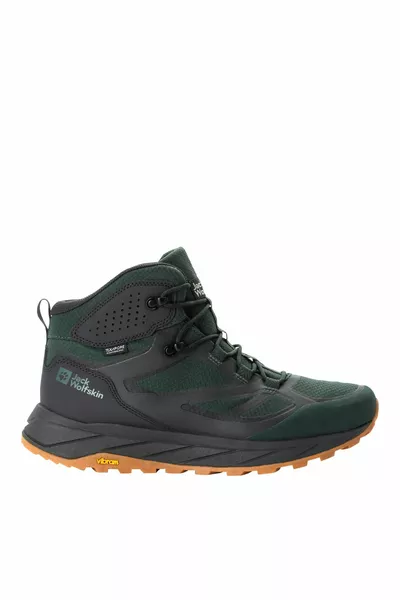 Bottes outdoor homme vert foncé Terraventure Texapore