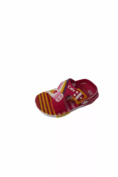 Момичета Fuchsia Unicorn Figure Ежедневни сандали за ходене Чехли