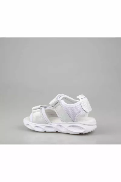 صندل أبيض مضيء للأطفال  ساعة