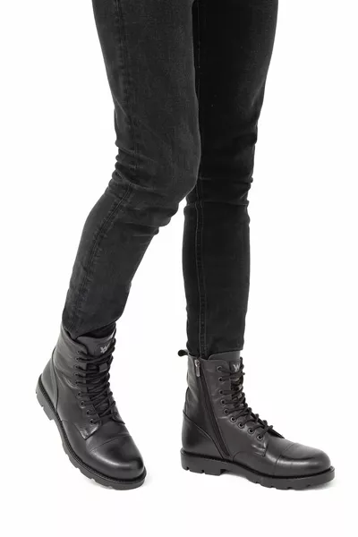 Men's Leather Casual Boots   Erk Boots /