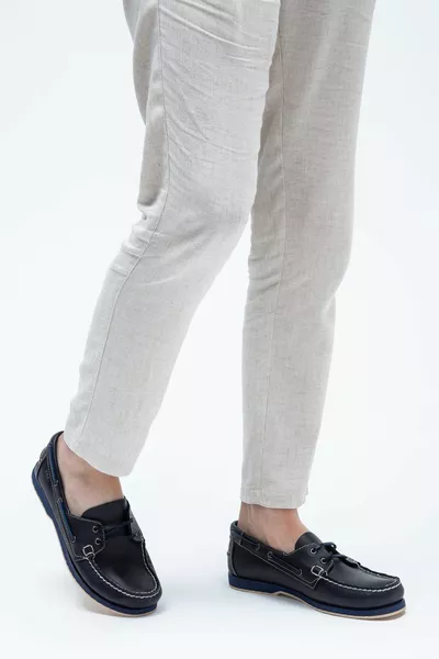 Мъжки ежедневни обувки от естествена кожа   Erk Ayk 