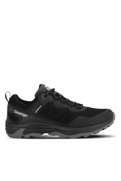 WARRIOR Scarpe Outdoor Uomo Impermeabili Nero