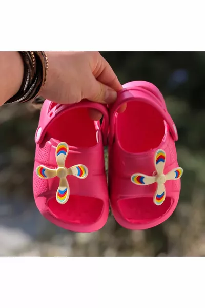 Children's Sandals Movable Wind Rose Non-slip Sole Pool Sea Casual Sandals Summer Shoes