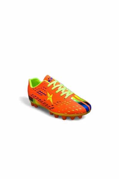Fußballschuhe Turf Field Astroturf Fußballschuhe Orange Gelb