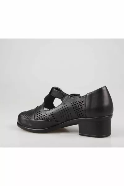  Echtes Leder Orthopädisch Schwarz Frauen Casual Mom Schuhe