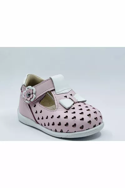 Leder und anatomische Sohle First Step Schuhe