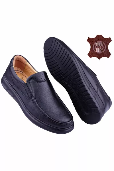 Echtes Leder Ultra Orthopädisch Casual Herrenschuhe -1