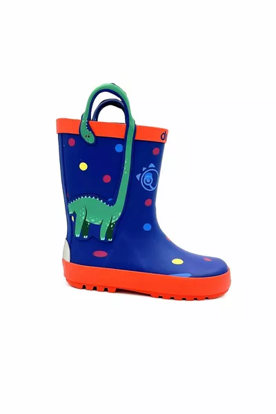 لولي (دينو)  حذاء المطر للأطفال لاسي
