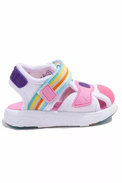 Flow II BB Белый Розовый Ортопедические Повседневные Спортивные Сандалии Для Девочек