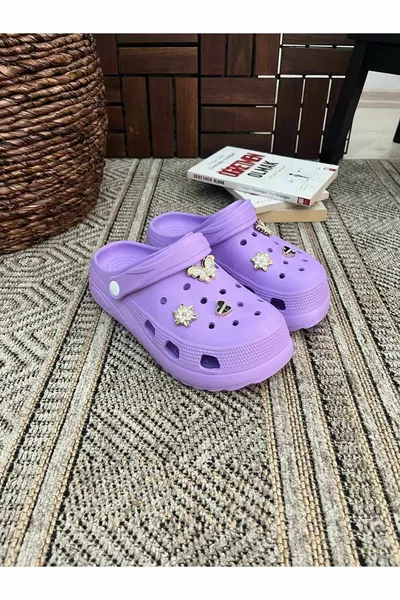 Stylish Design Cross Country Model With Stone Beach Pool Garden Sea Cottage Soft Thick Sole Casual Slippers