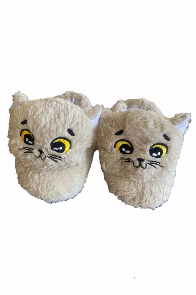 Panduf Carino Gatto Figura Animale Peluche Inverno Comode Pantofole Da Casa