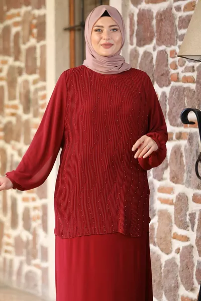 Вечернее платье Aybike Бордо