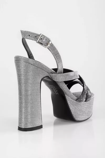 LORENA SCARPA SIM PLATINUM STONE PLATFORM
