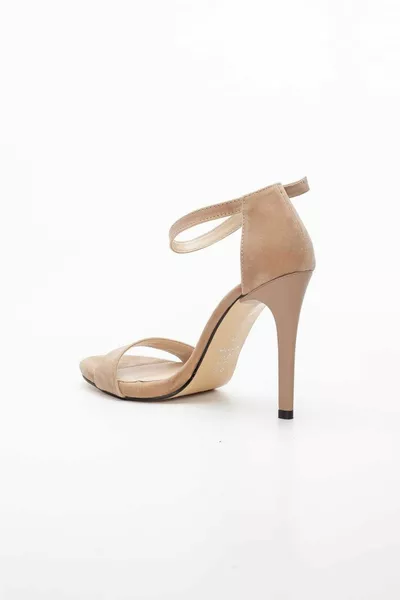 الجلد المدبوغ سم سليم الكعب العالي أنيقة أحذية واحدة الفرقة