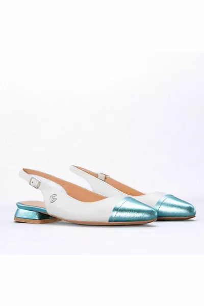 Ekaterina Echt lederen ballerina's voor dames 