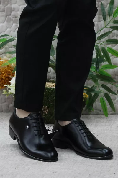  Black Trench Groom's Shoes Suit Shoes Men's Shoes