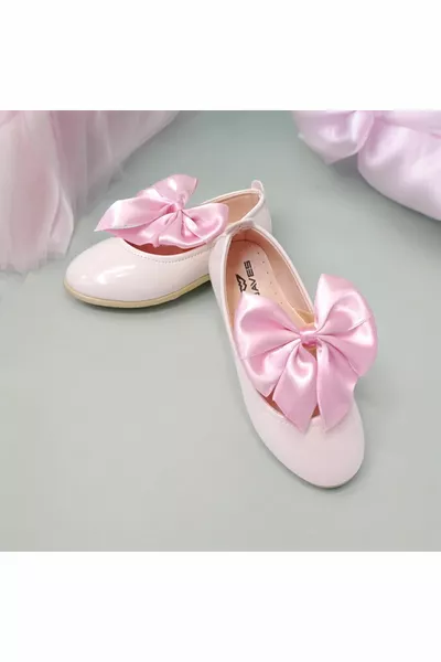 GIRLS' BOW TIE ORTHOPEDIC STYLISH BALLET FLATS