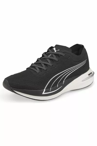 Deviate Nitro Lace-Up Schwarz Damen Laufschuhe 