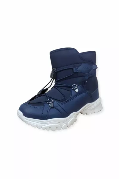 Сребърни ботуши Филе Филон Тъмносини