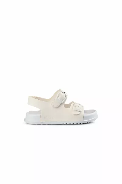 ميو بيزك صندل أبيض للأطفال للجنسين