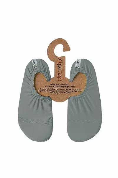 Gris Junior Soft Enfants Chaussons Antidérapants