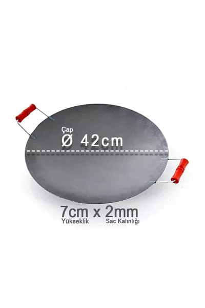 Padella Profonda da  cm / Padella per Arrosto / Padella per Tantuni / Padella per Gözleme