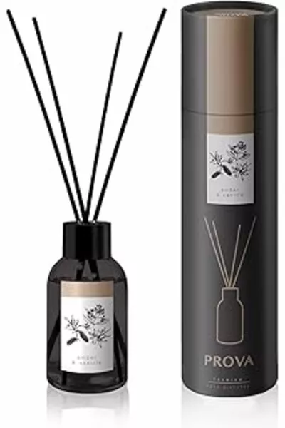 Parfum bâtonnet de bambou Ambre et Vanille Fraîcheur ml