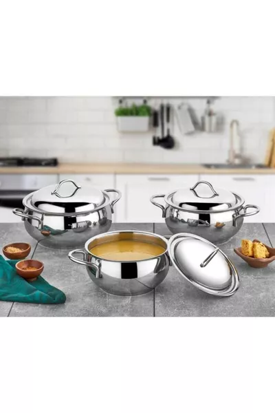 İrem 6 Parça Tencere Seti