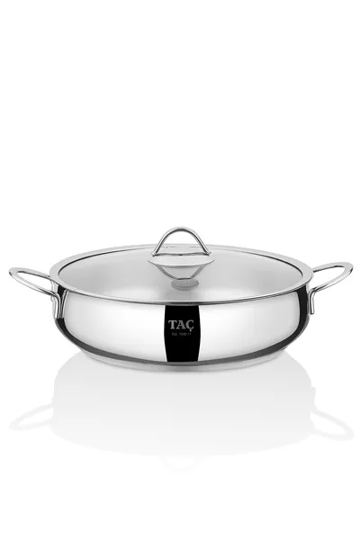Bengü Basık Casserole Steel Pot No: