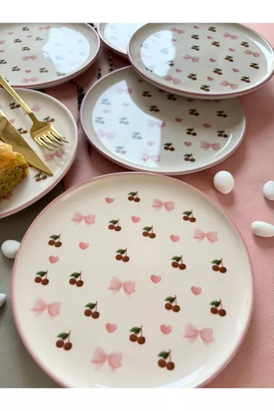 Kiraz Model 6 Stuks Dessertbord