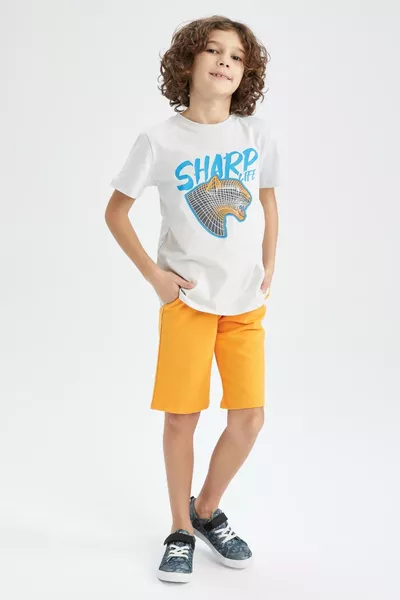 Jungen Basic Bermuda-Shorts hs