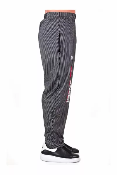 بدلة رياضية جم ألايت رمادي غامق مخطط