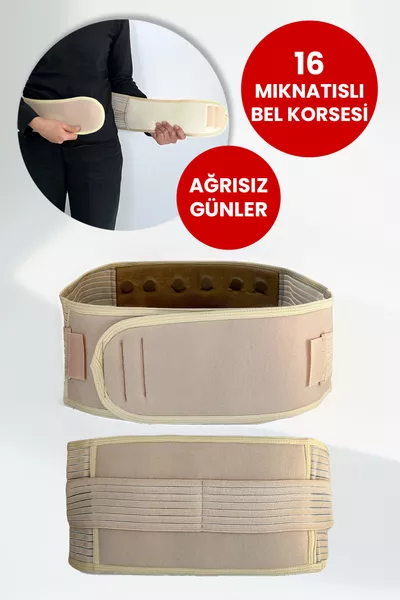 Ceinture de soutien lombaire avec thérapie magnétique, soulagement de la douleur lombaire, corset lombaire chauffant à  aimants