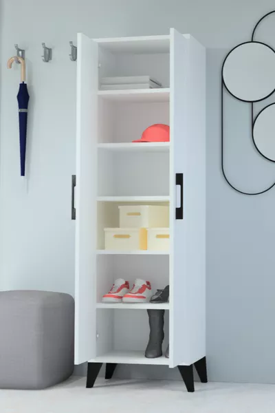 خزانة لورد متعددة الاستخدام بستة أرفف