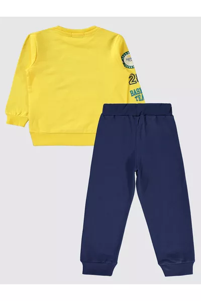 Boys' Tracksuit 2-5 Years Yellow