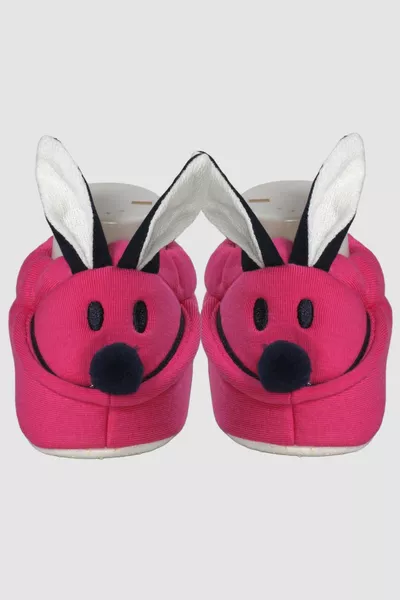 Bambino 5 Aggiungi 4 Paga Neonato Bambino Orecchio di Coniglio Pompon Antiscivolo Panduf Coniglio Stivaletti 