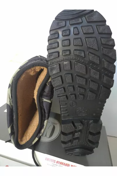 Erciyes لا تمتص المطر وأحذية الرجال المصنوعة من صوف الماء الثلجي بداخلها فرو