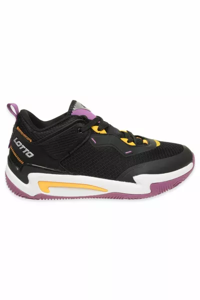 Baskets Step Basketball Noir-Violet Homme