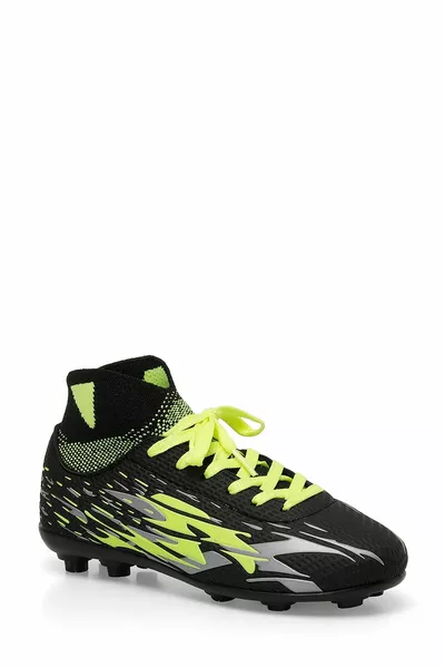 حذاء كرة قدم للأولاد السود من رونال إيه جي إف 4FX