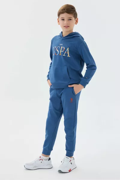 Flat Blue Boys' Tracksuit