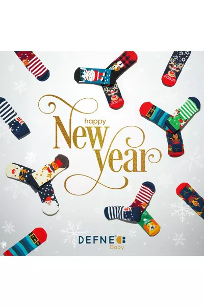  زوج من المناشف القطنية السميكة كهدية عيد الميلاد جوارب للأطفال والرضع