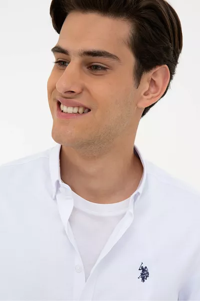 Chemise blanche pour homme